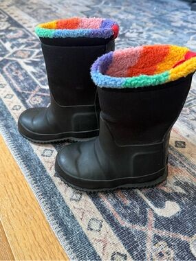 Hunter toddler insulated rain boot